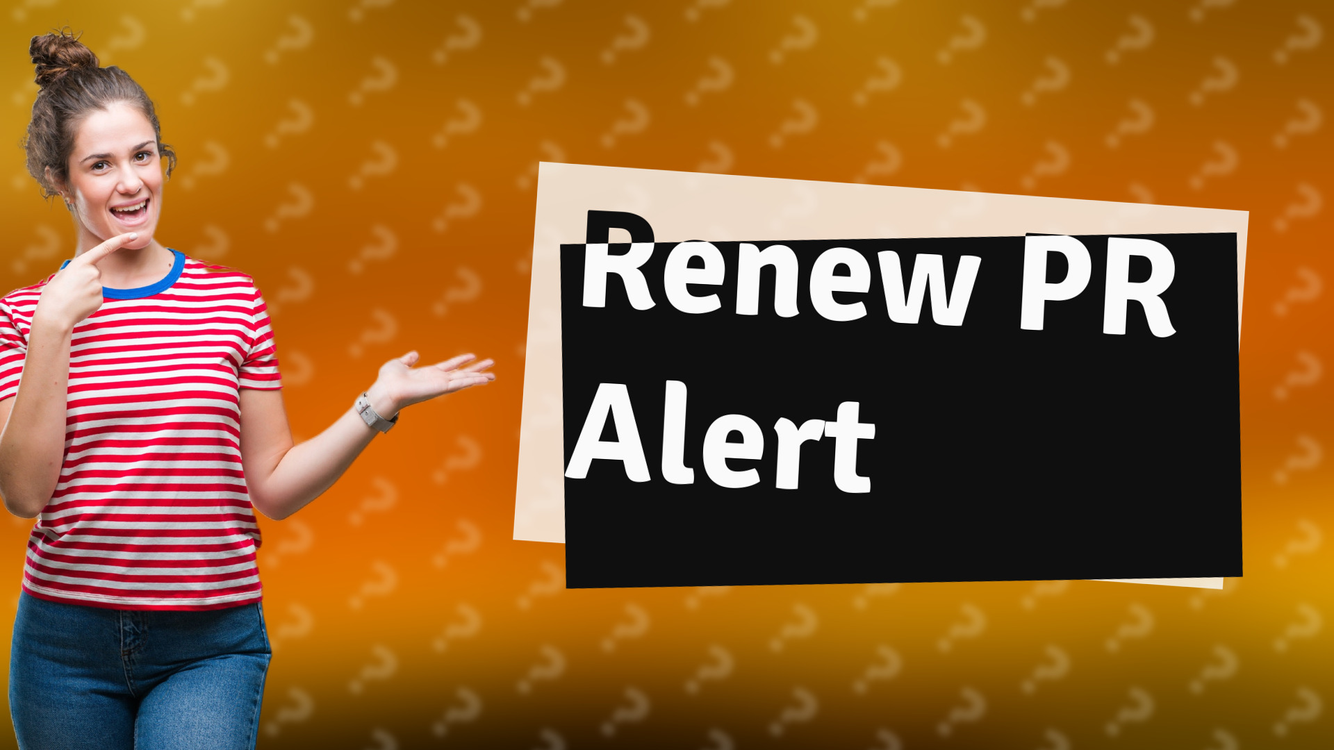 Renew PR Alert