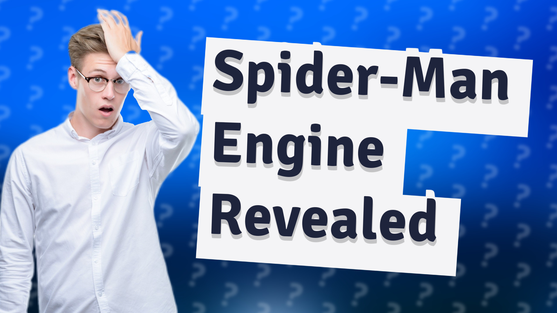 Spider-Man Engine Revealed