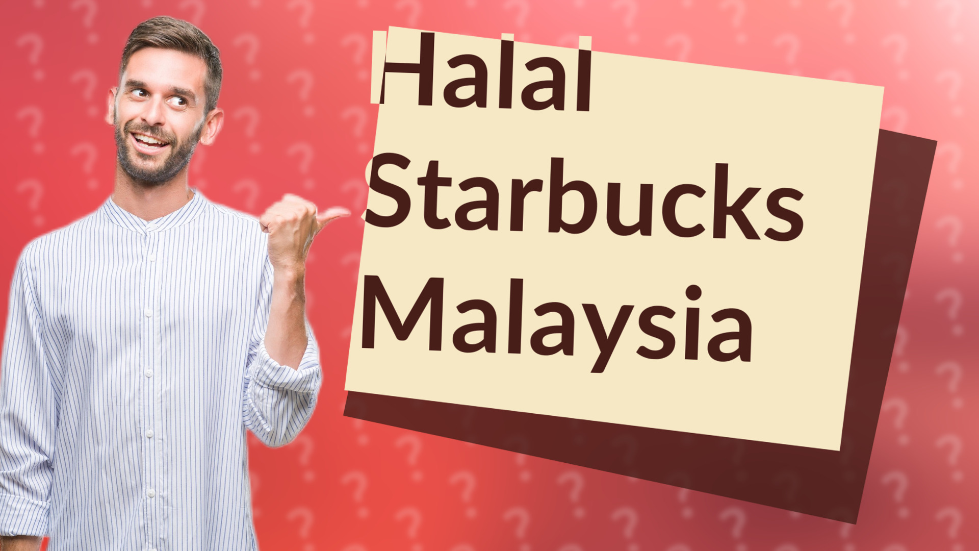 Halal Starbucks Malaysia