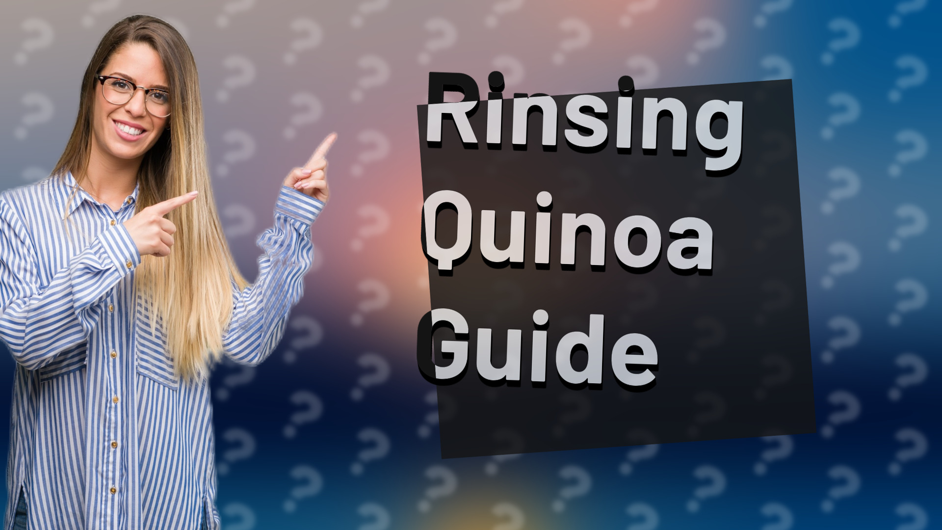 Rinsing Quinoa Guide
