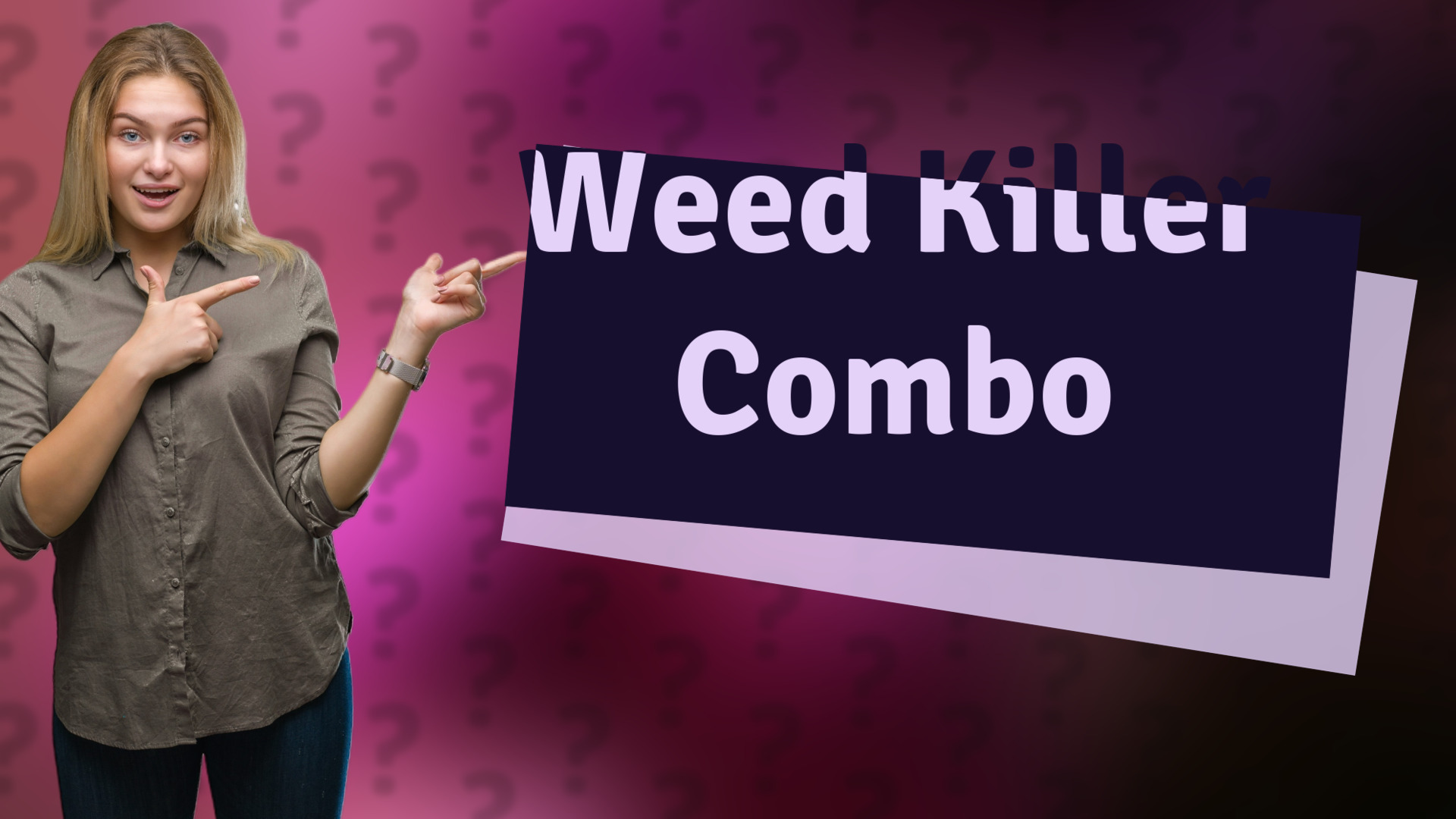 Weed Killer Combo