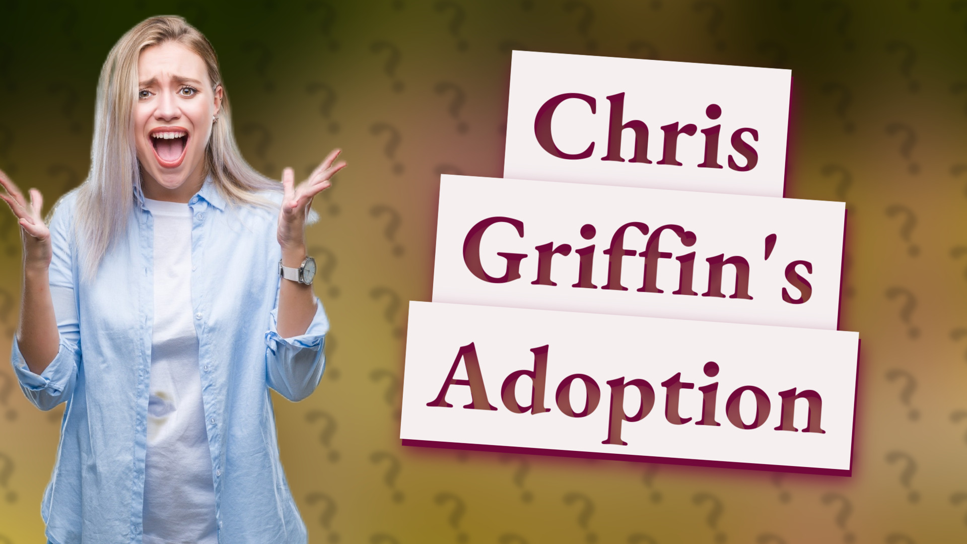 Chris Griffin's Adoption