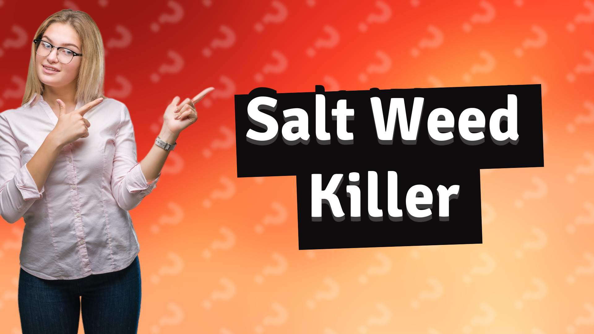 Salt Weed Killer