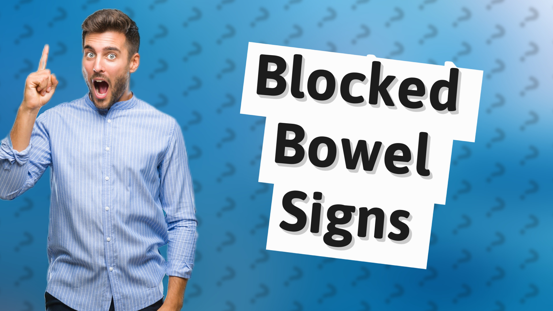 Blocked Bowel Signs