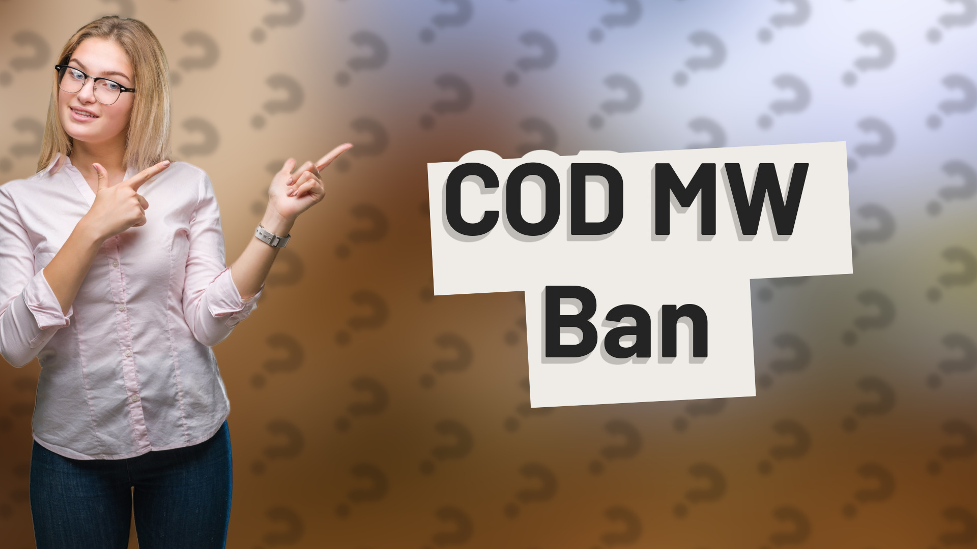 COD MW Ban