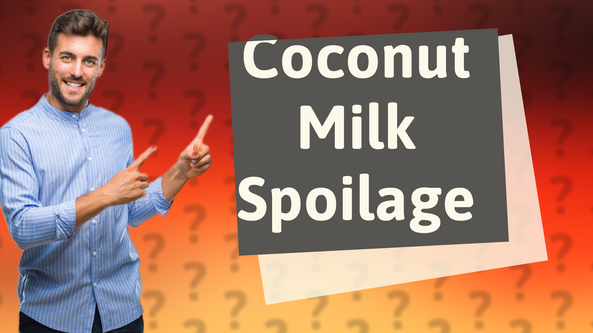 Coconut Milk Spoilage