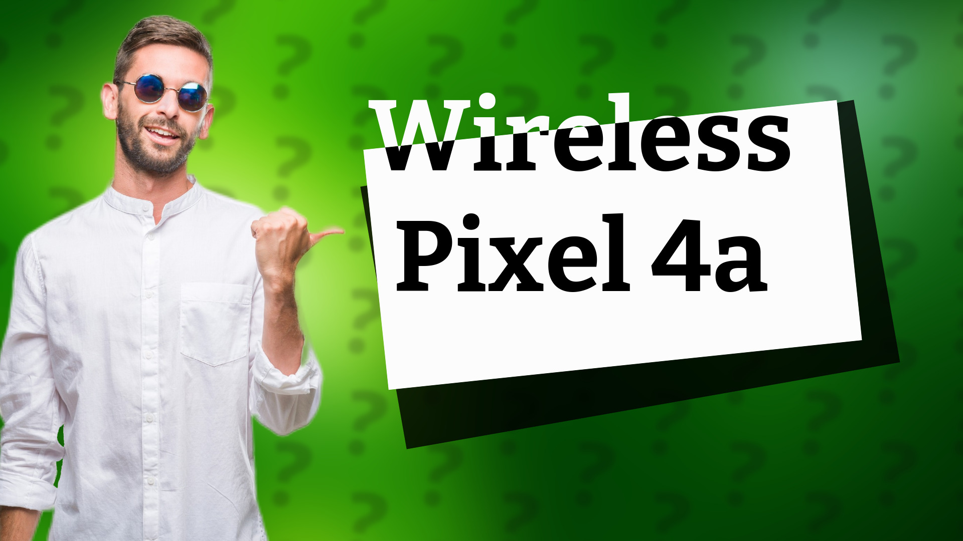 Wireless Pixel 4a