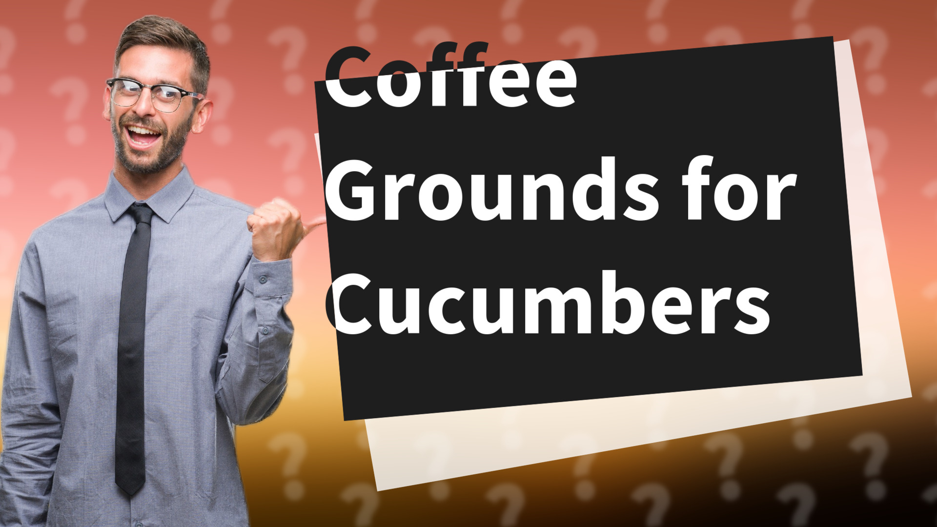 Coffee Grounds for Cucumbers