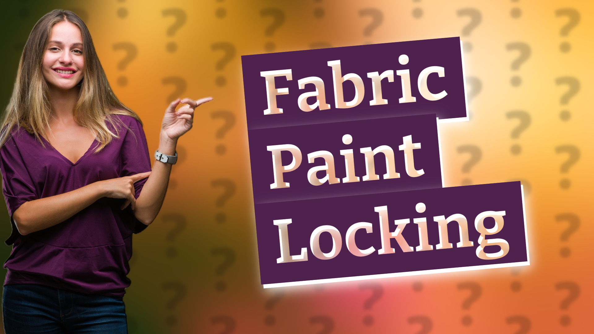 Fabric Paint Locking