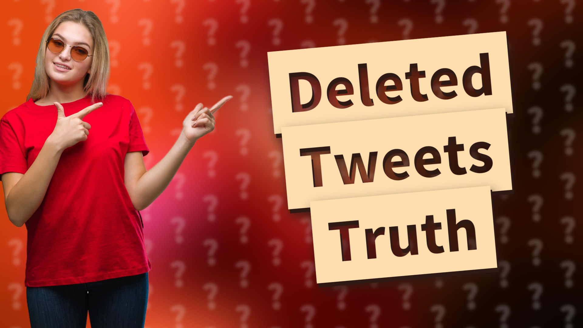 Deleted Tweets Truth