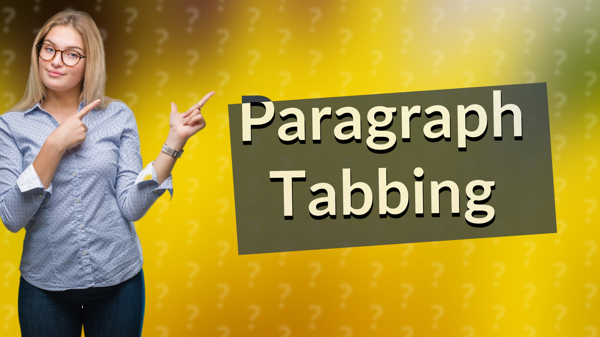 Paragraph Tabbing
