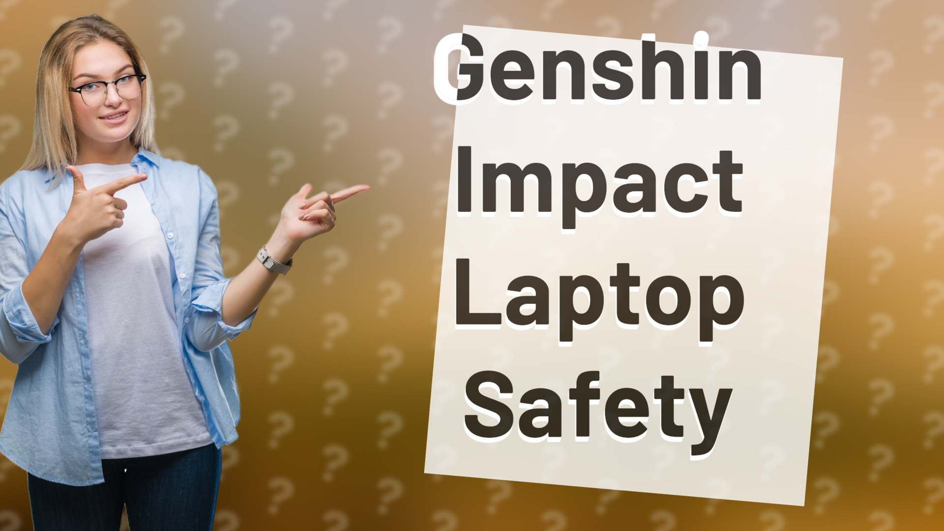 Genshin Impact Laptop Safety
