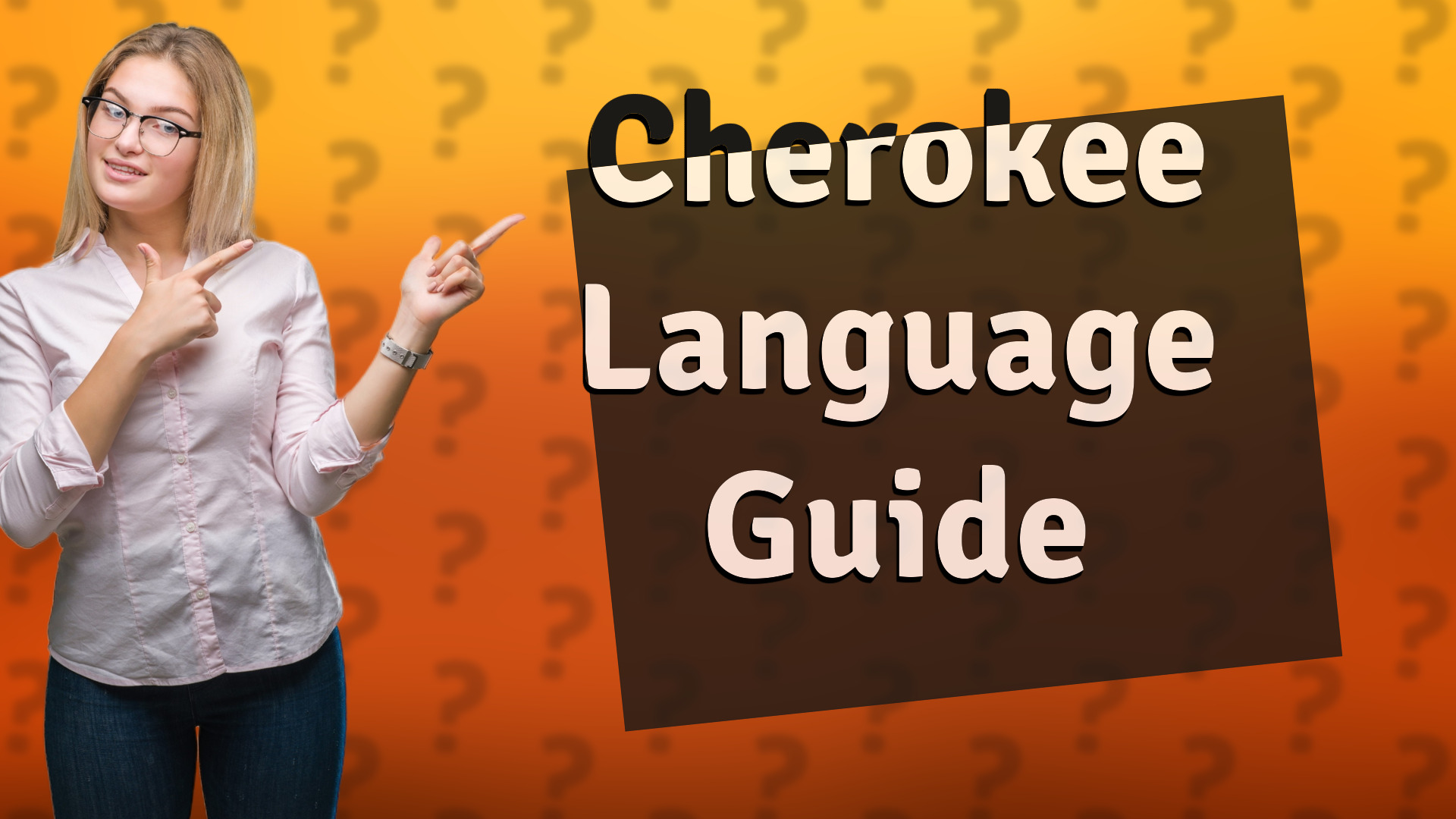 Cherokee Language Guide