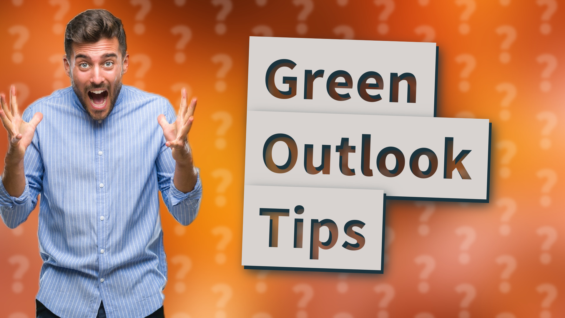 Green Outlook Tips