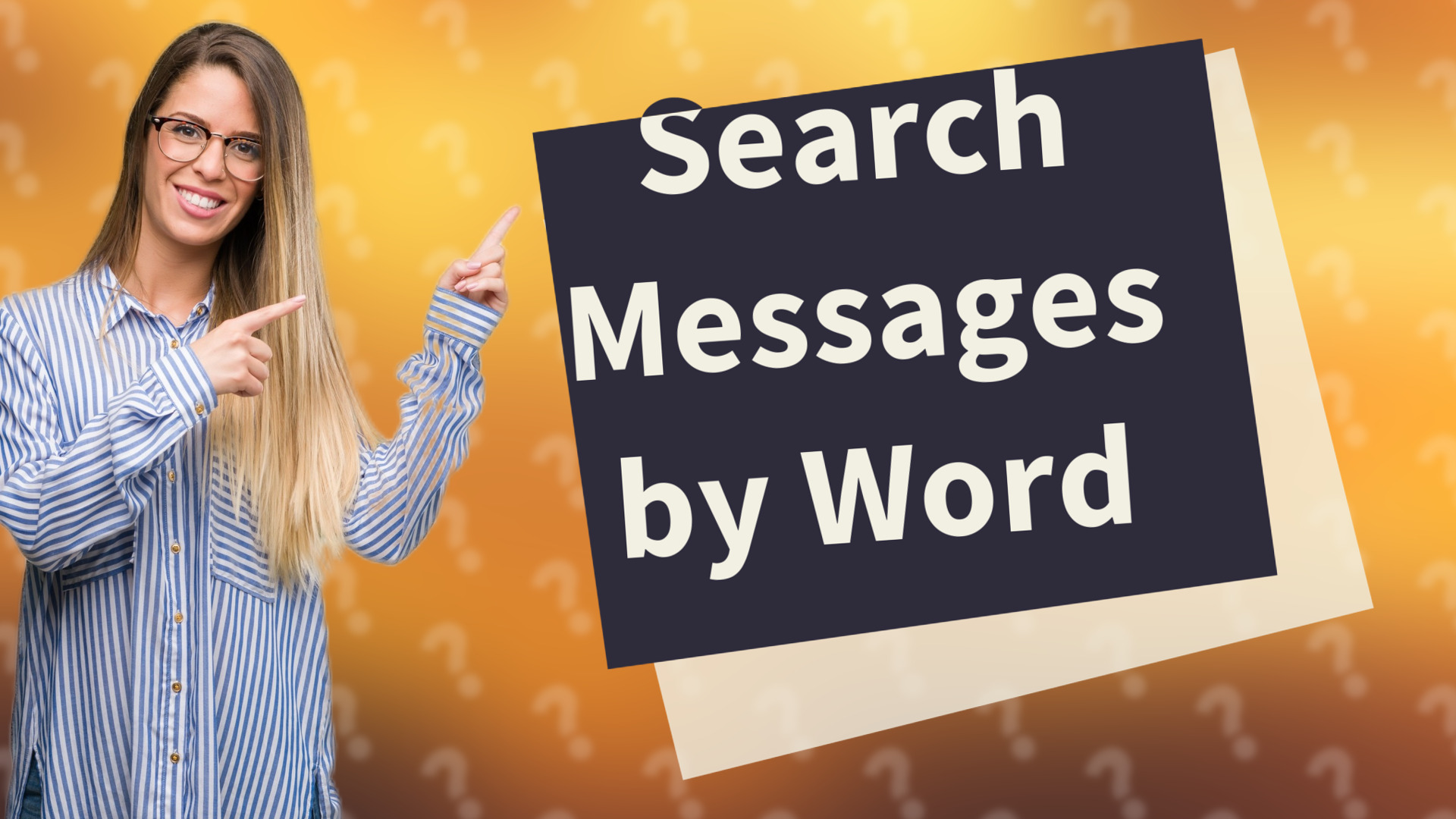 Search Messages by Word