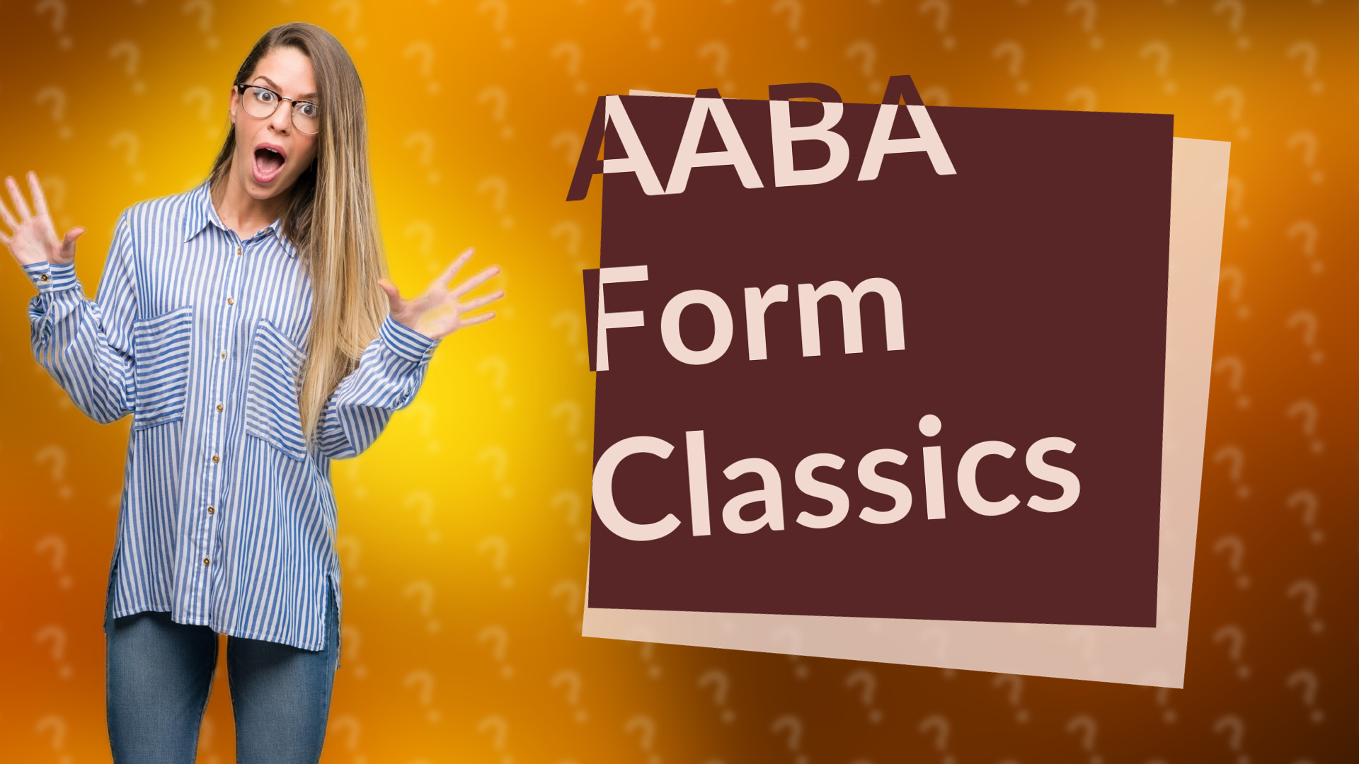 AABA Form Classics
