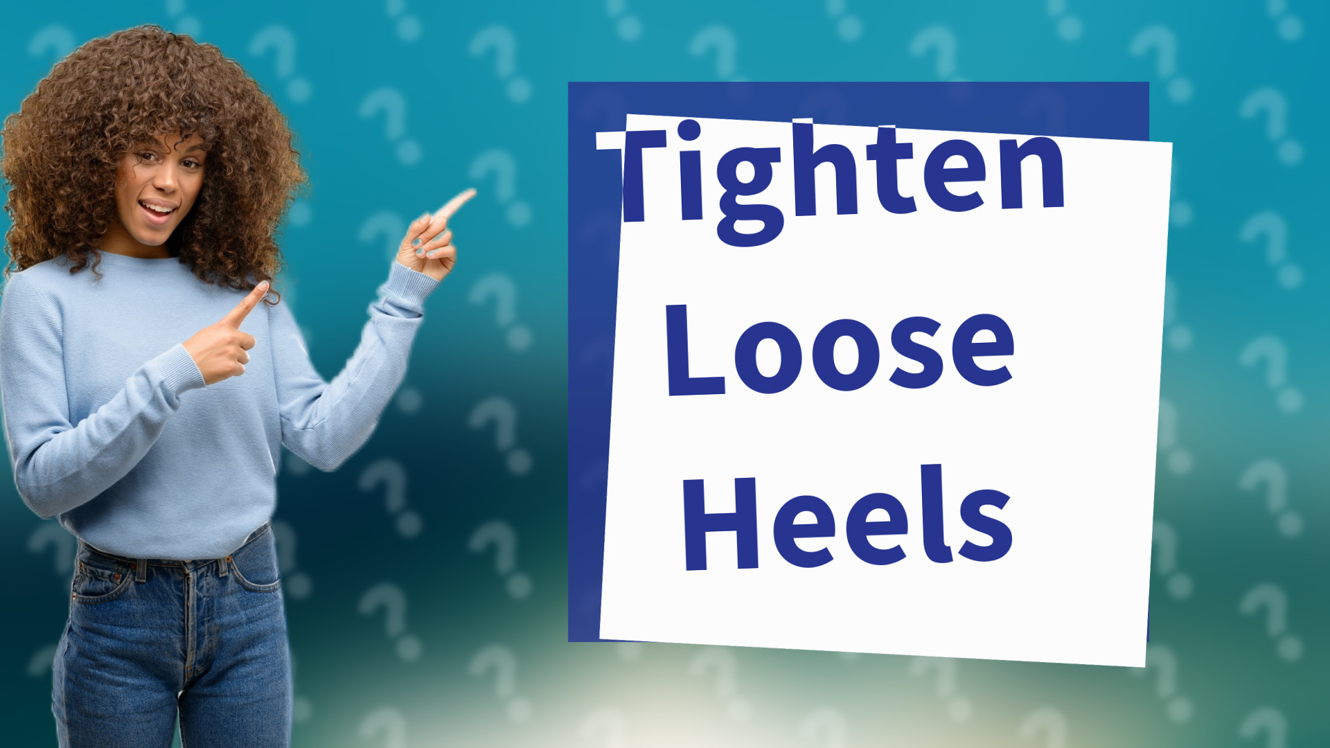Tighten Loose Heels