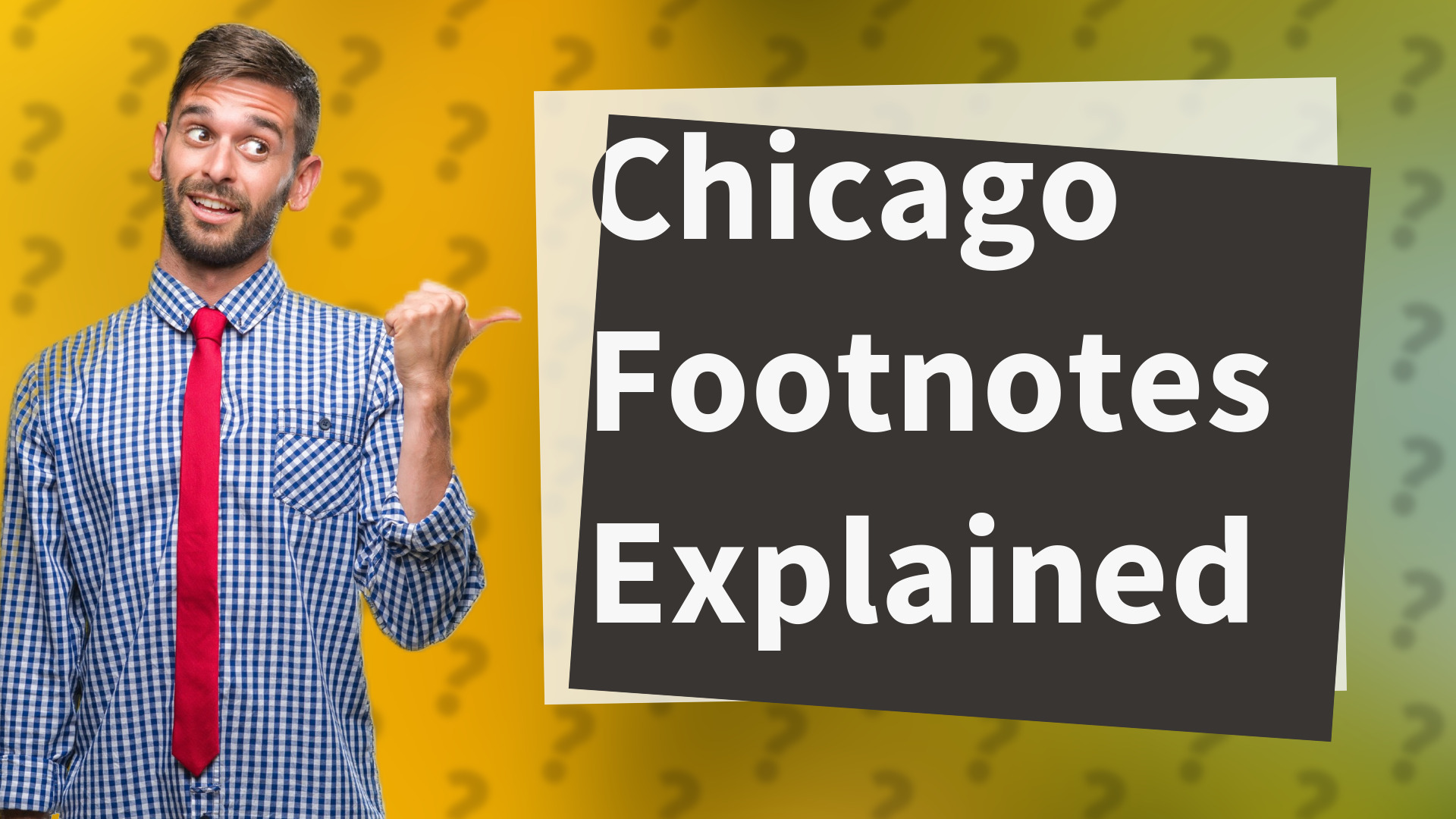 Chicago Footnotes Explained