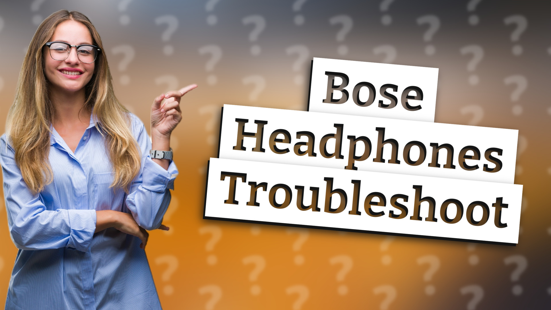 Bose Headphones Troubleshoot