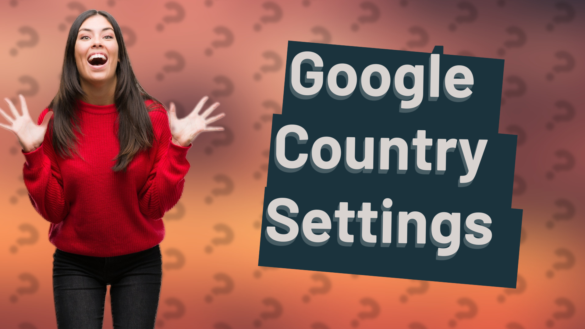Google Country Settings