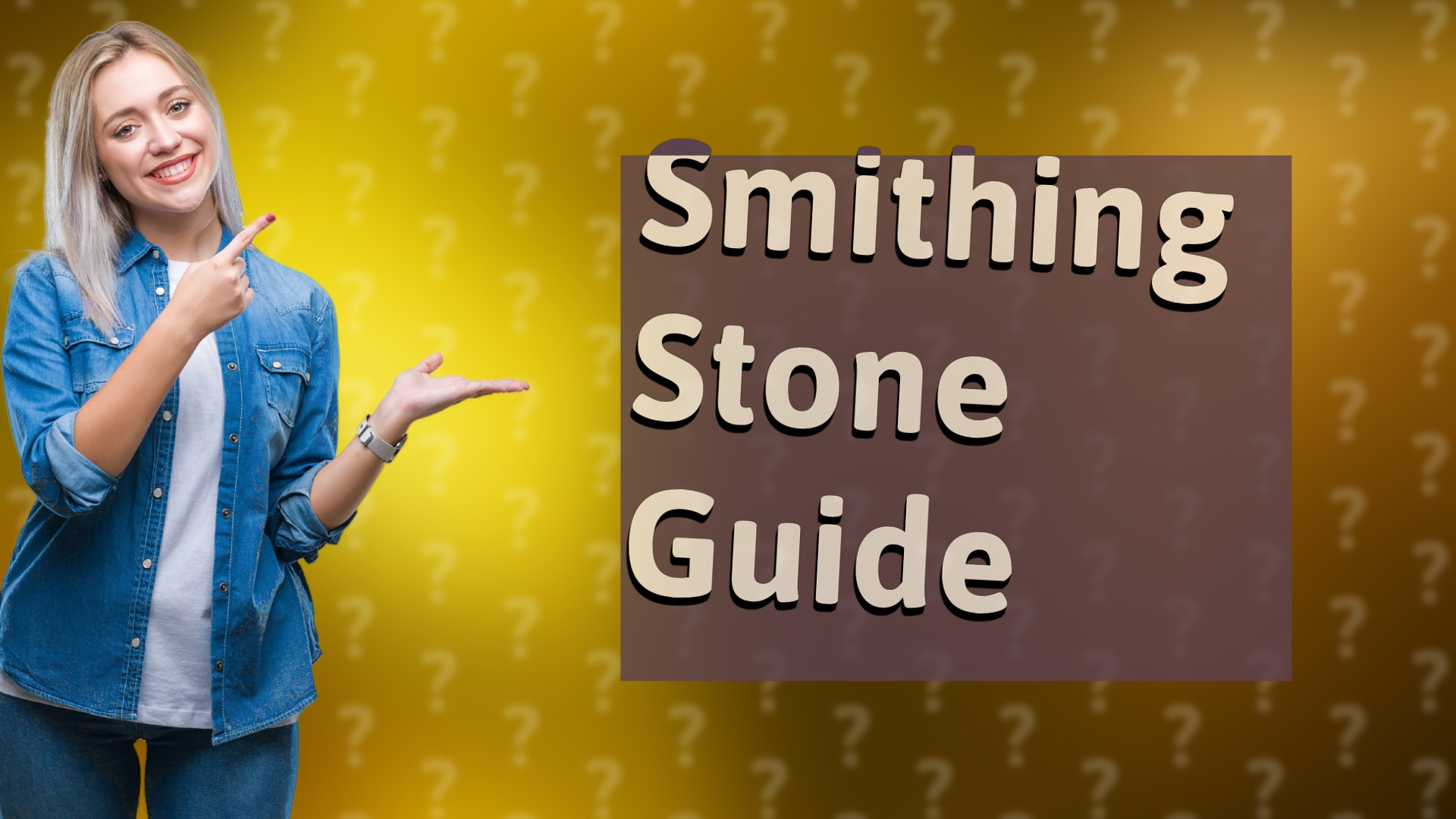 Smithing Stone Guide