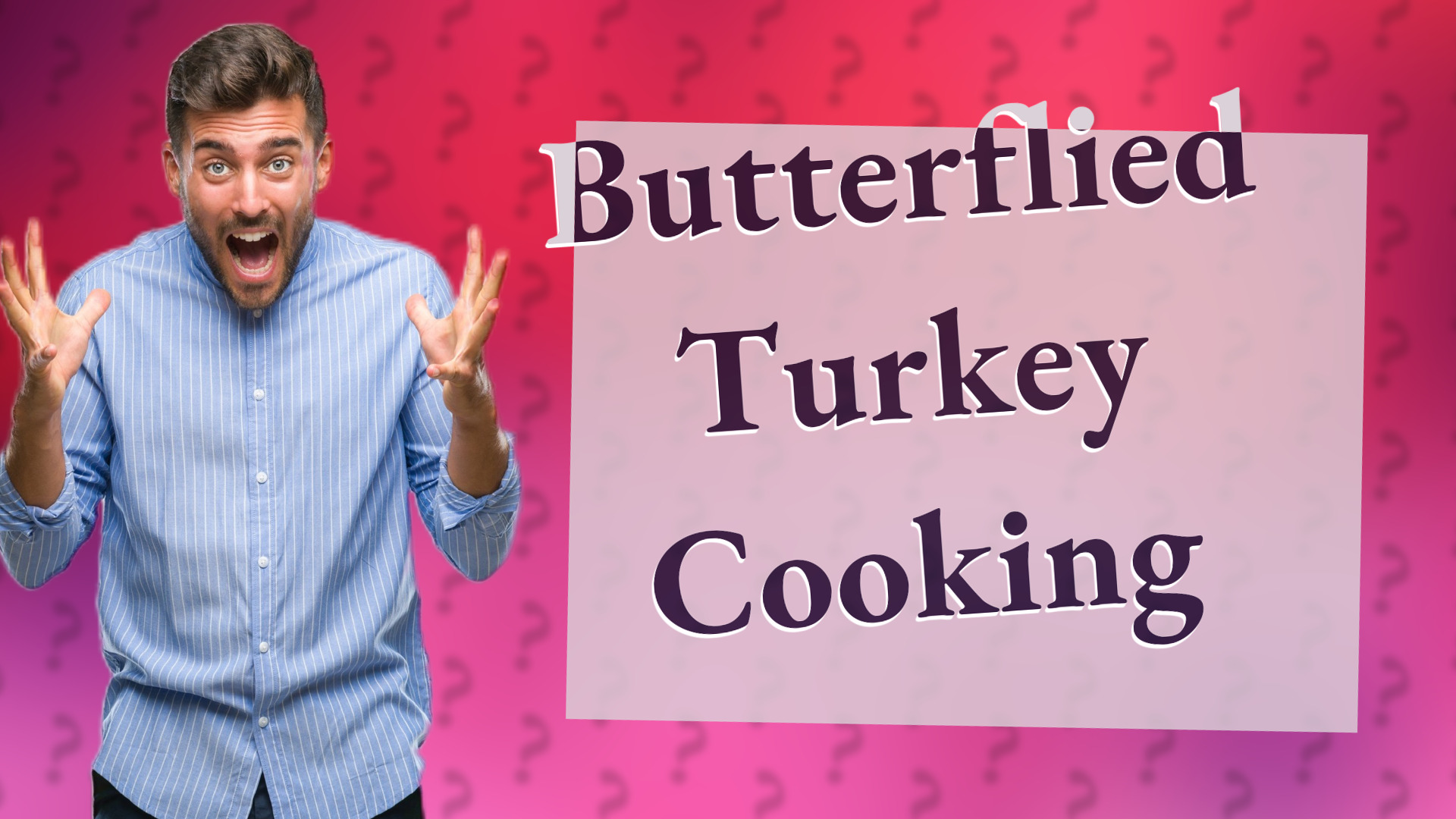 Butterflied Turkey Cooking