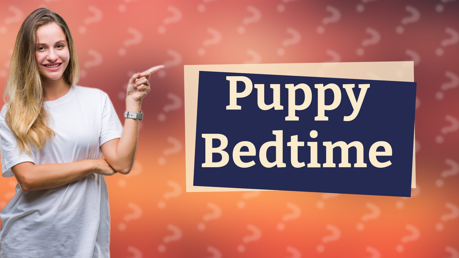 Puppy Bedtime