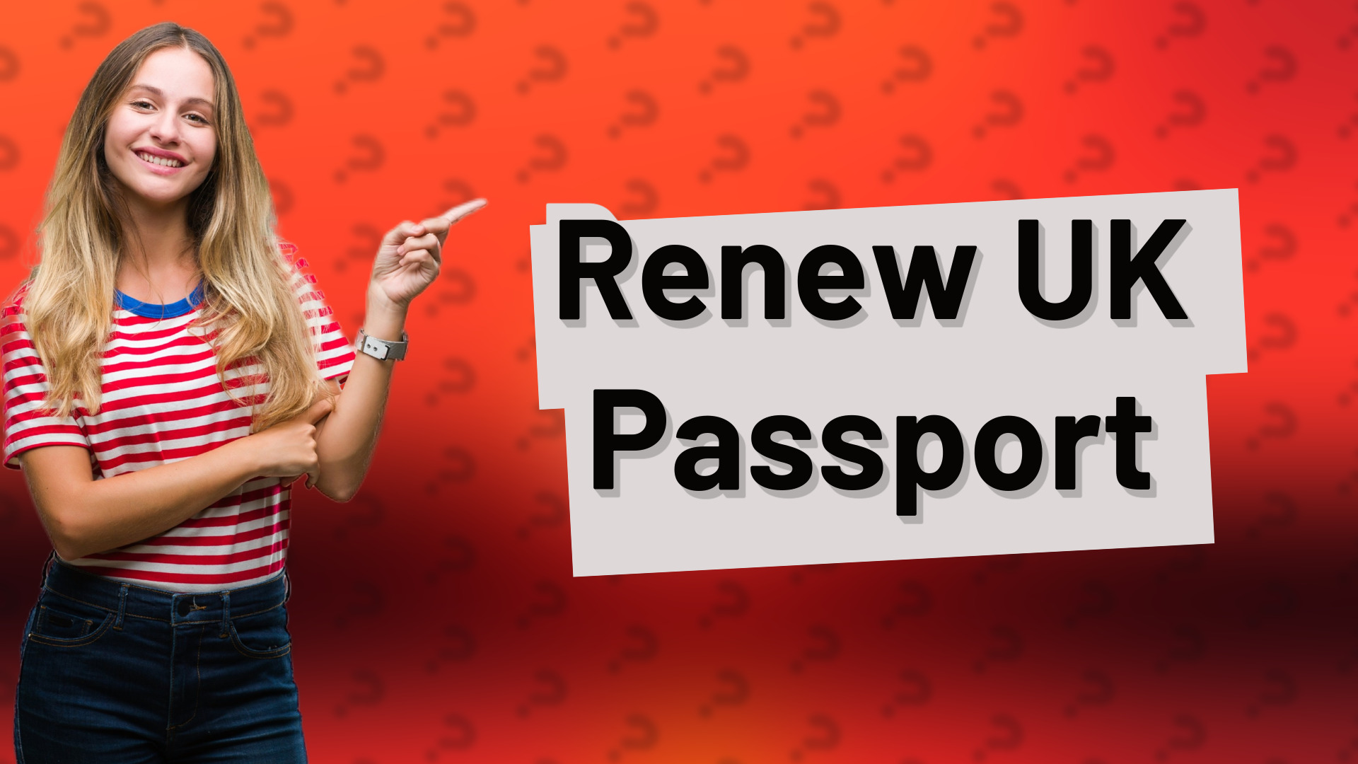Renew UK Passport