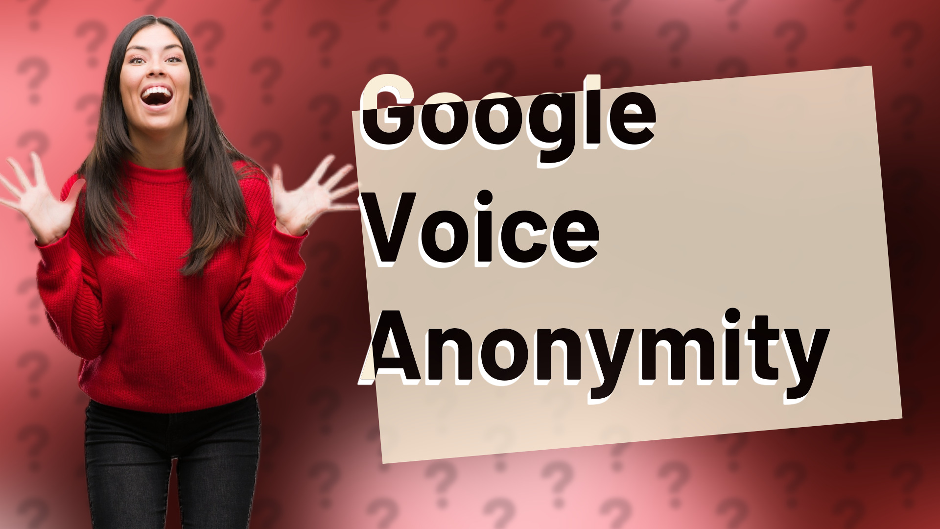 Google Voice Anonymity
