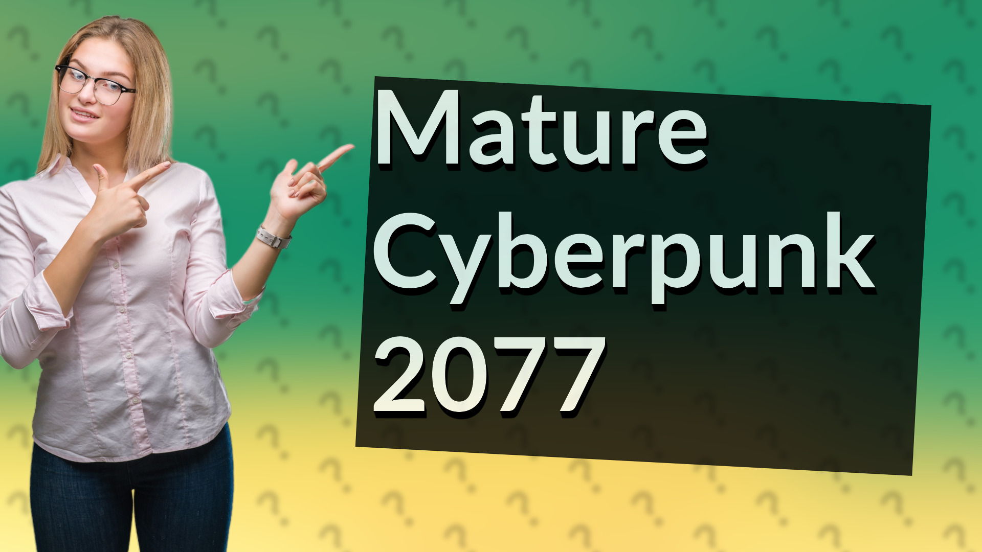 Mature Cyberpunk 2077