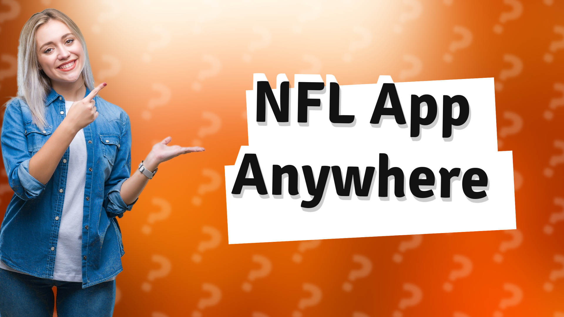 NFL App Anywhere