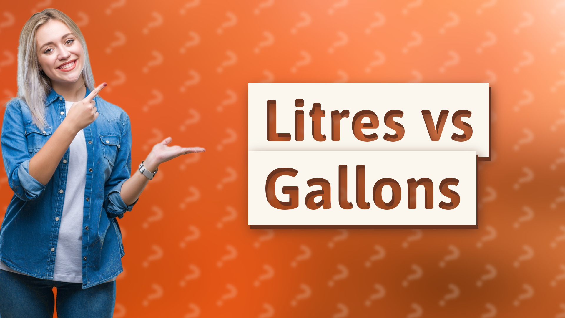 Litres vs Gallons