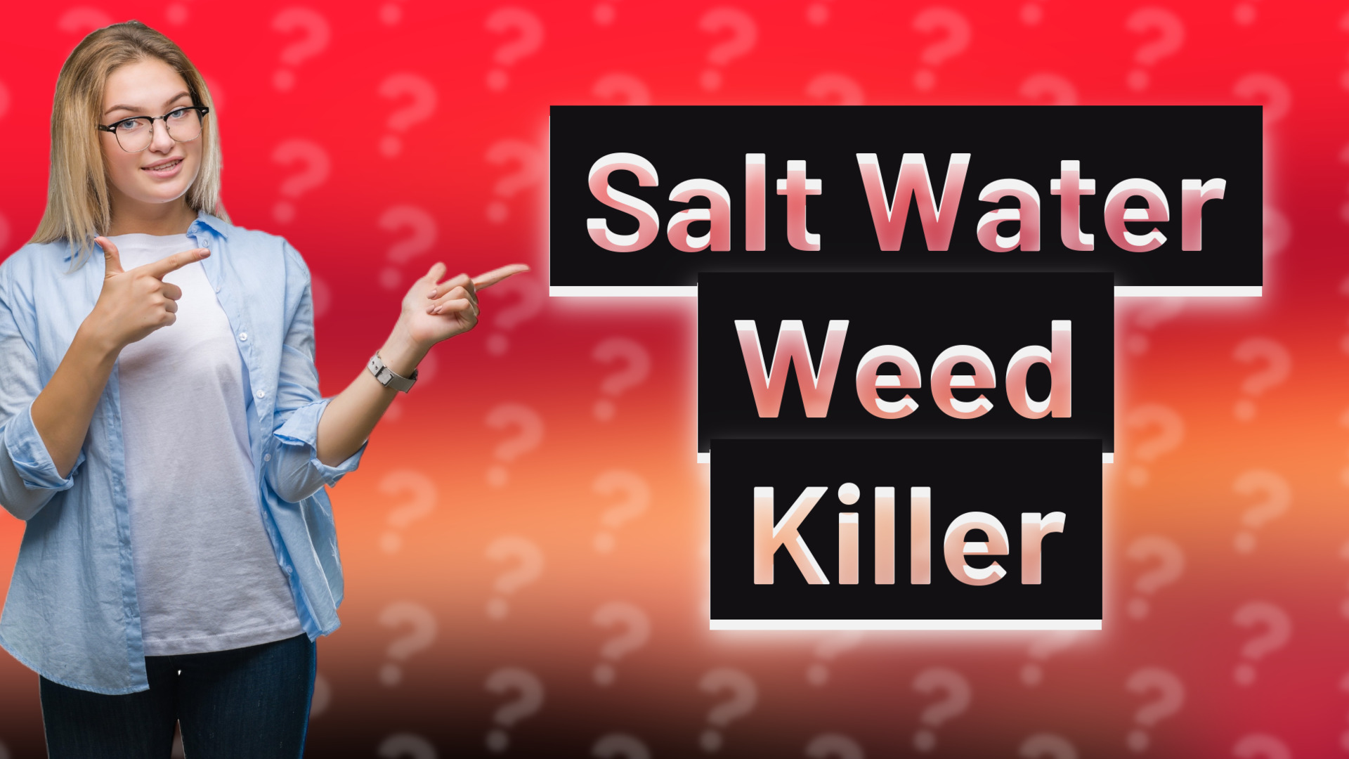 Salt Water Weed Killer