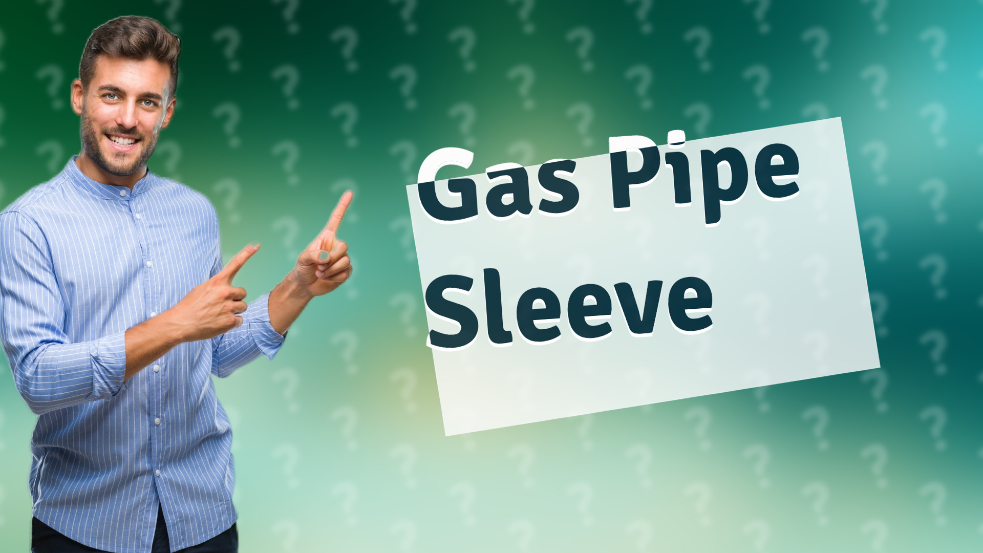 Gas Pipe Sleeve