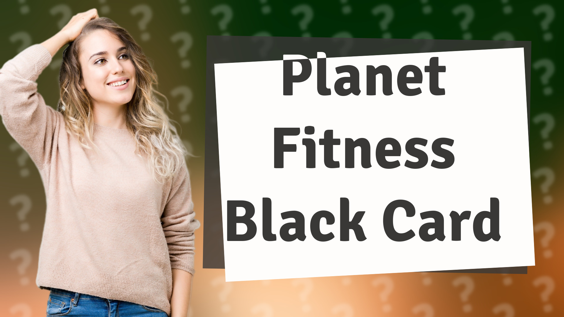 Planet Fitness Black Card