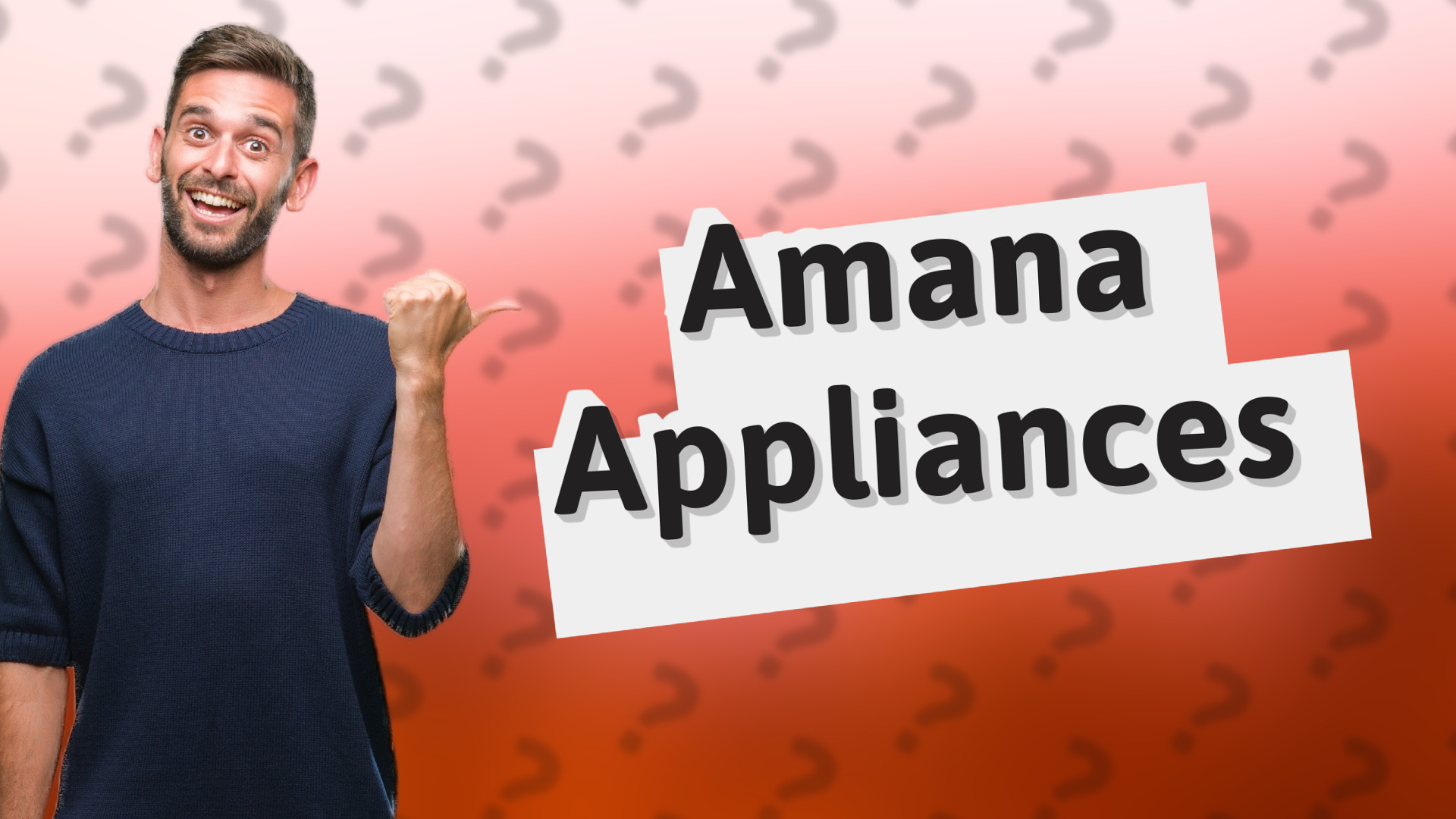 Amana Appliances