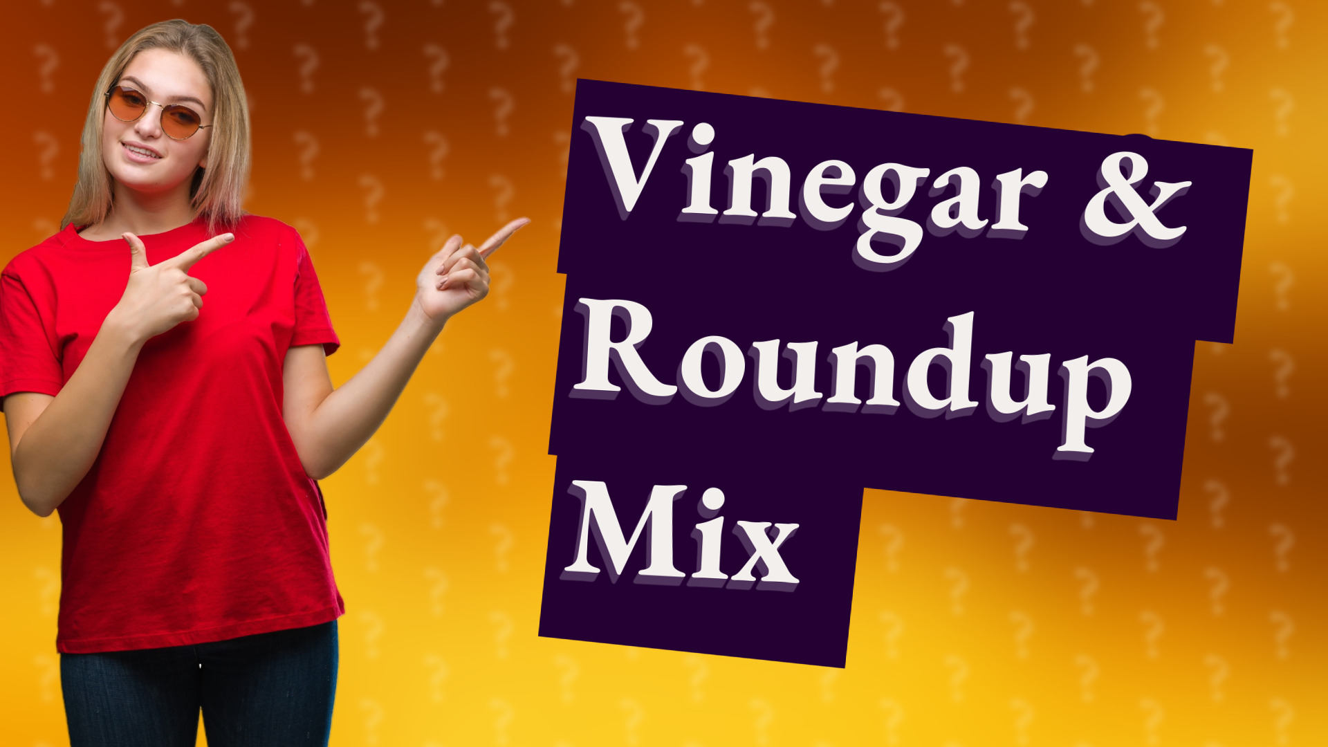 Vinegar & Roundup Mix