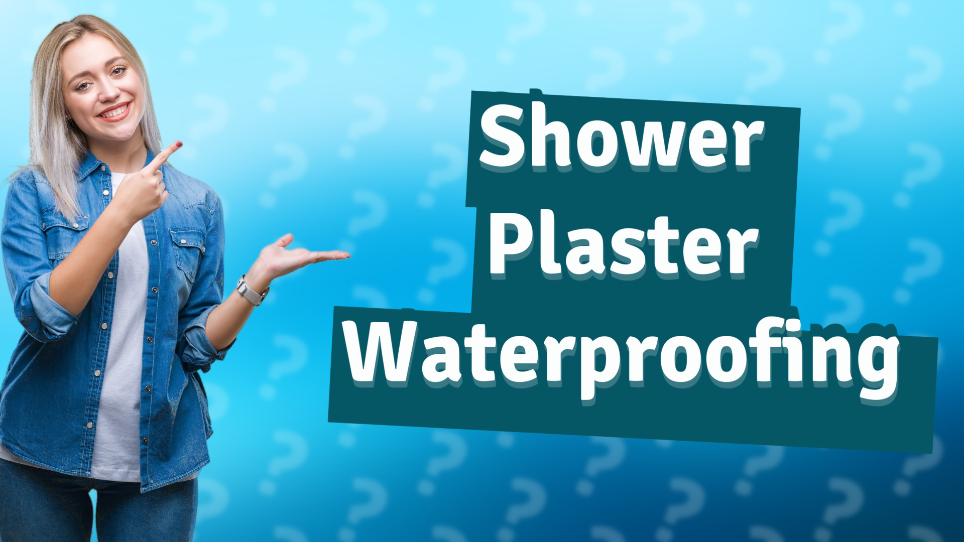 Shower Plaster Waterproofing
