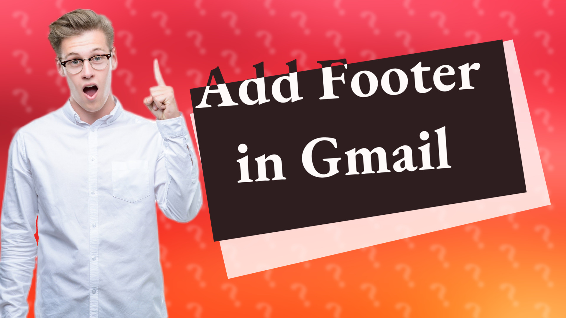 Add Footer in Gmail
