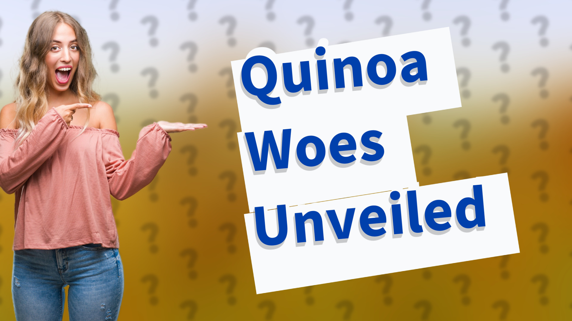 Quinoa Woes Unveiled