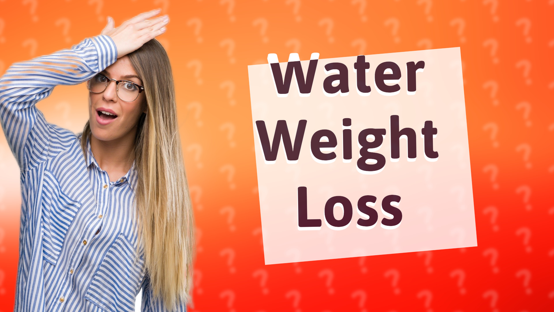 Water Weight Loss