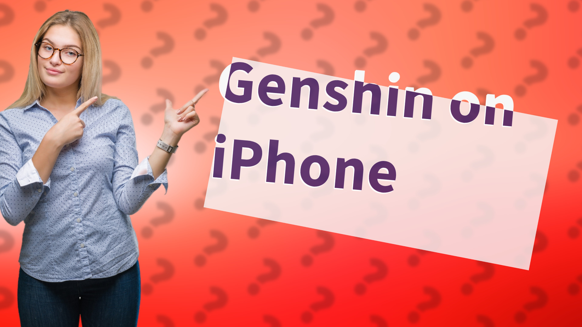 Genshin on iPhone