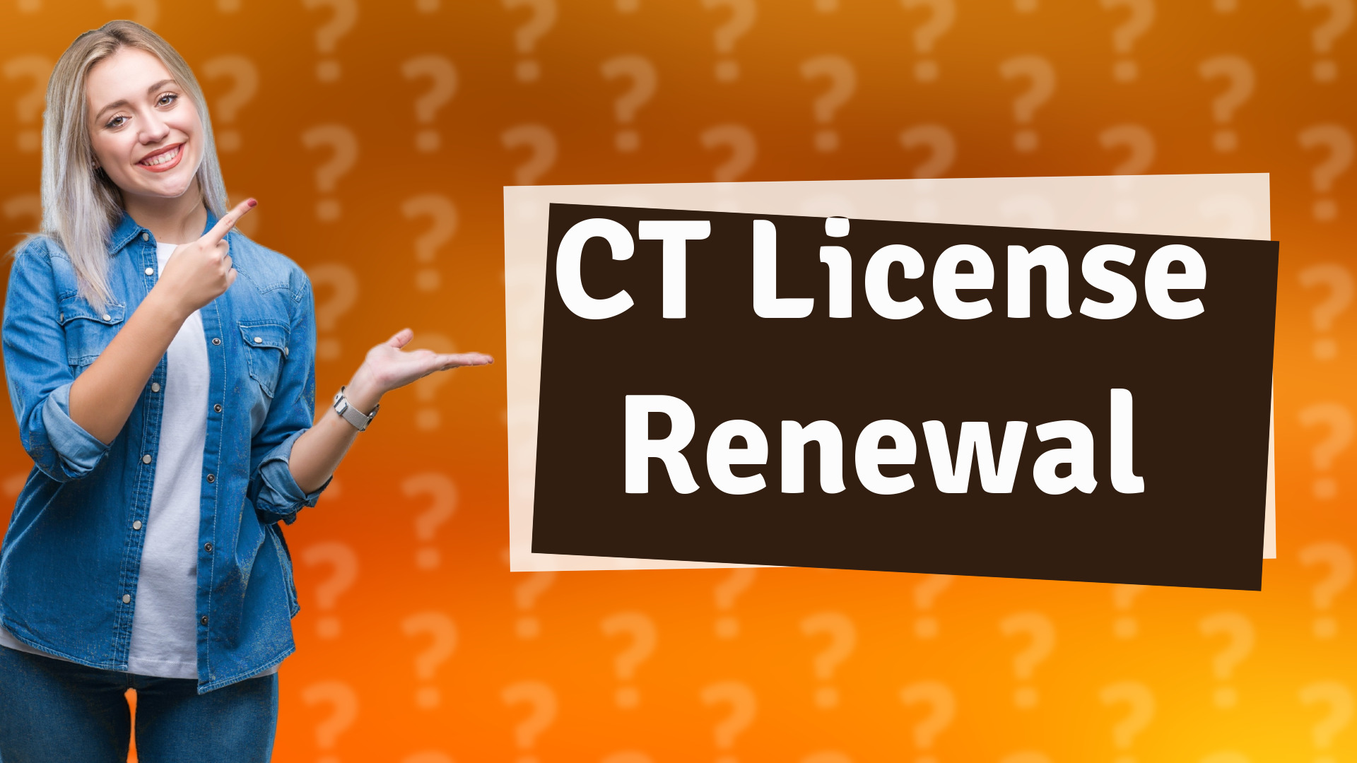 CT License Renewal