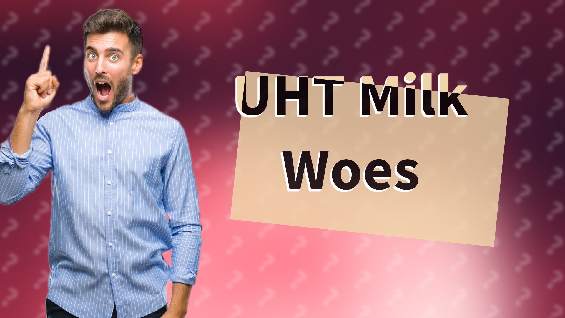 UHT Milk Woes