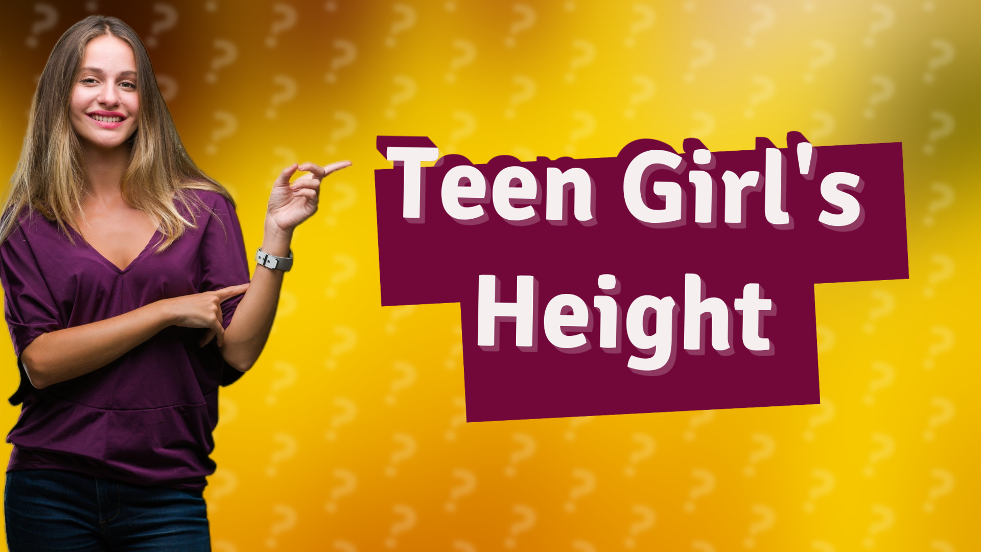 Teen Girl's Height