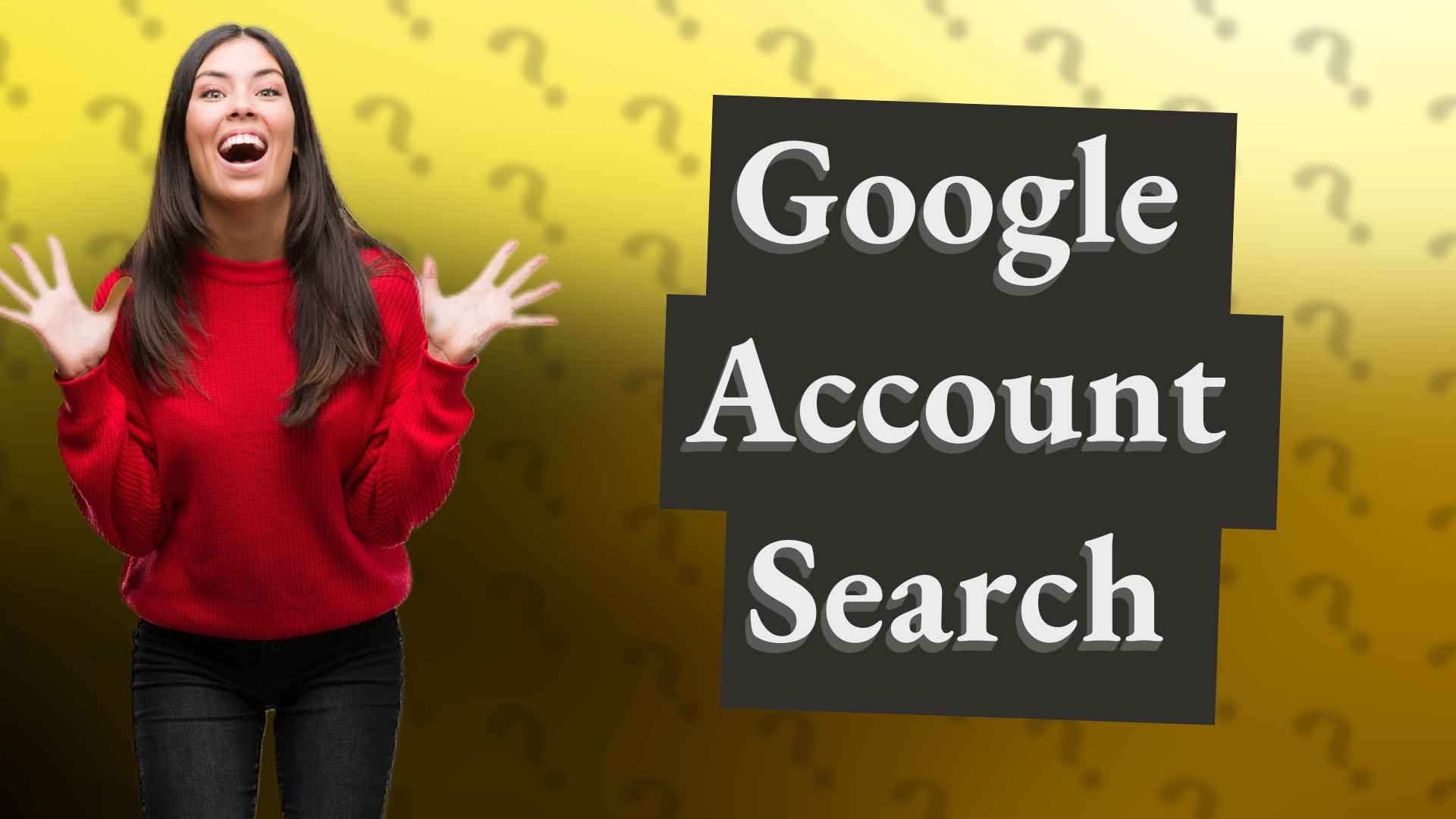 Google Account Search
