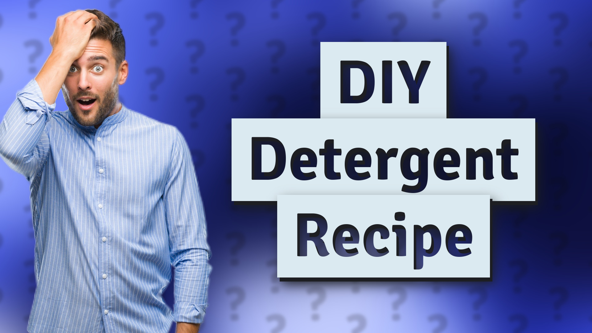 DIY Detergent Recipe