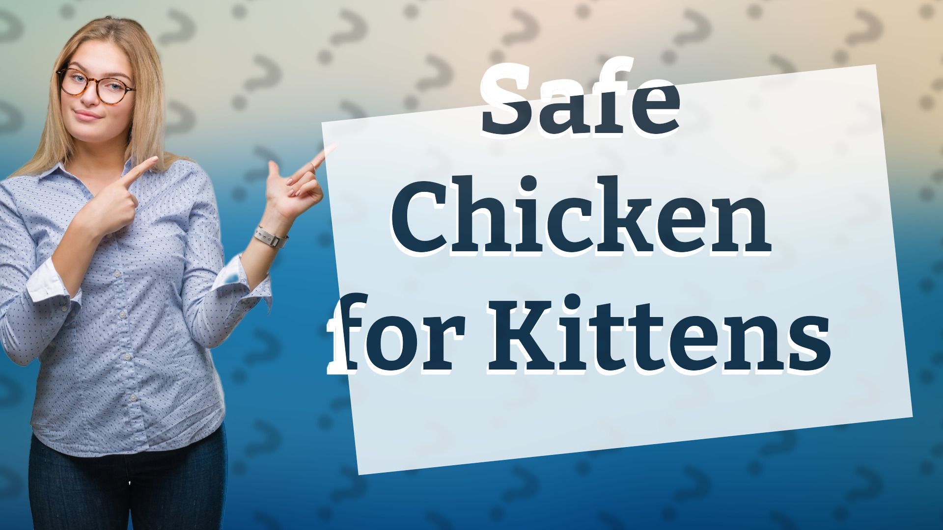 Safe Chicken for Kittens