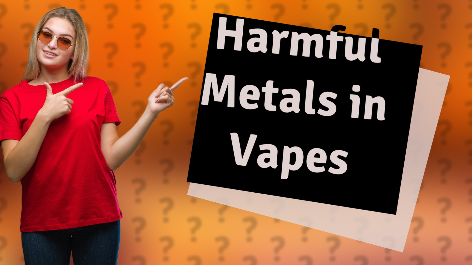 Harmful Metals in Vapes