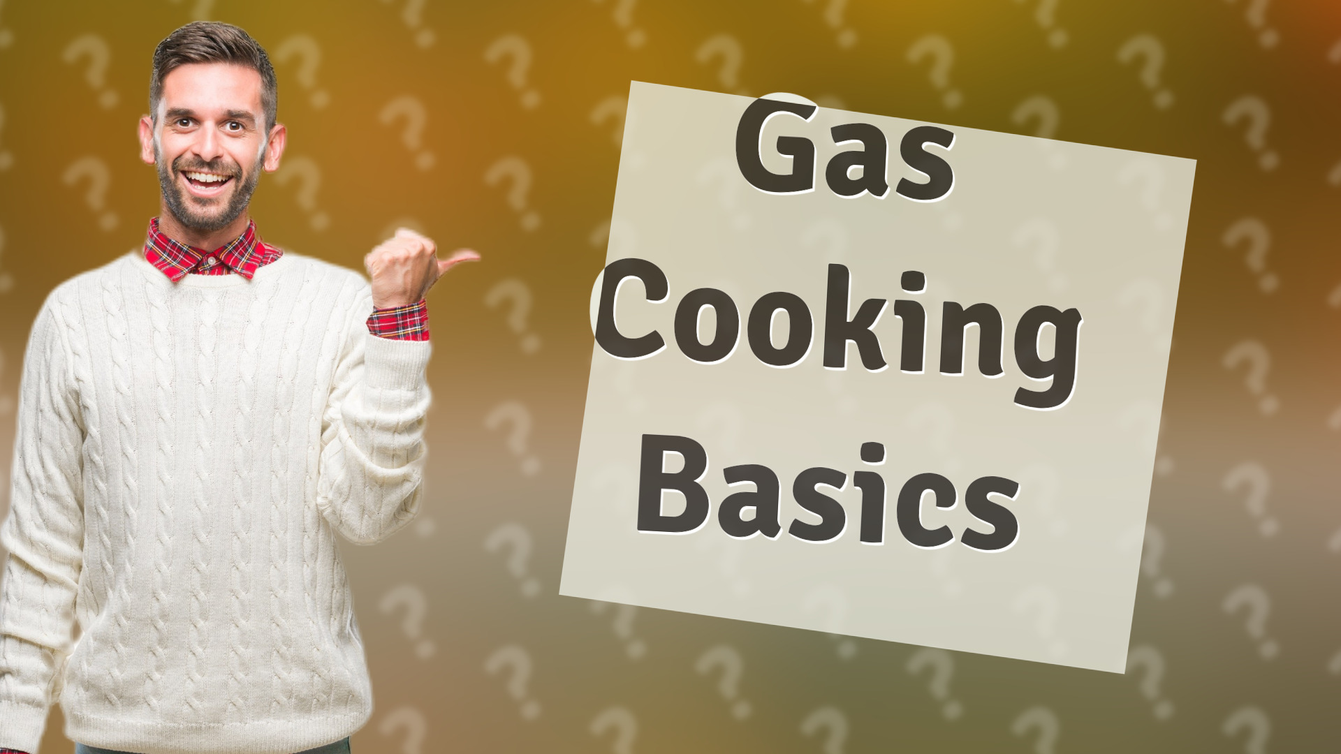 Gas Cooking Basics
